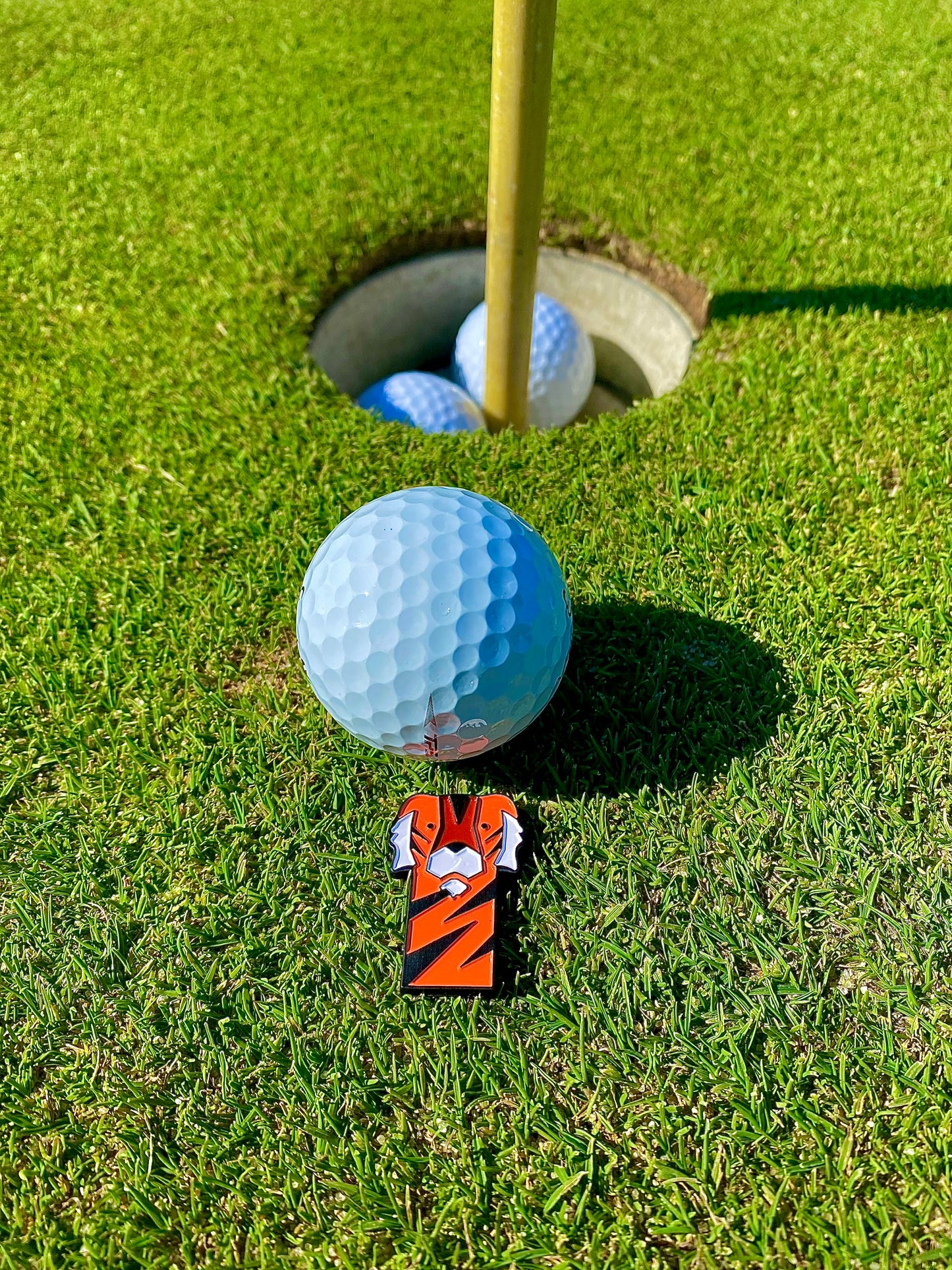 Tiger's Headcover - Frank - Ball Marker